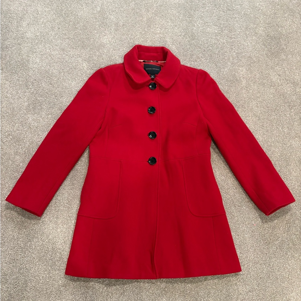 Banana Republic Scarlet Pea Coat
